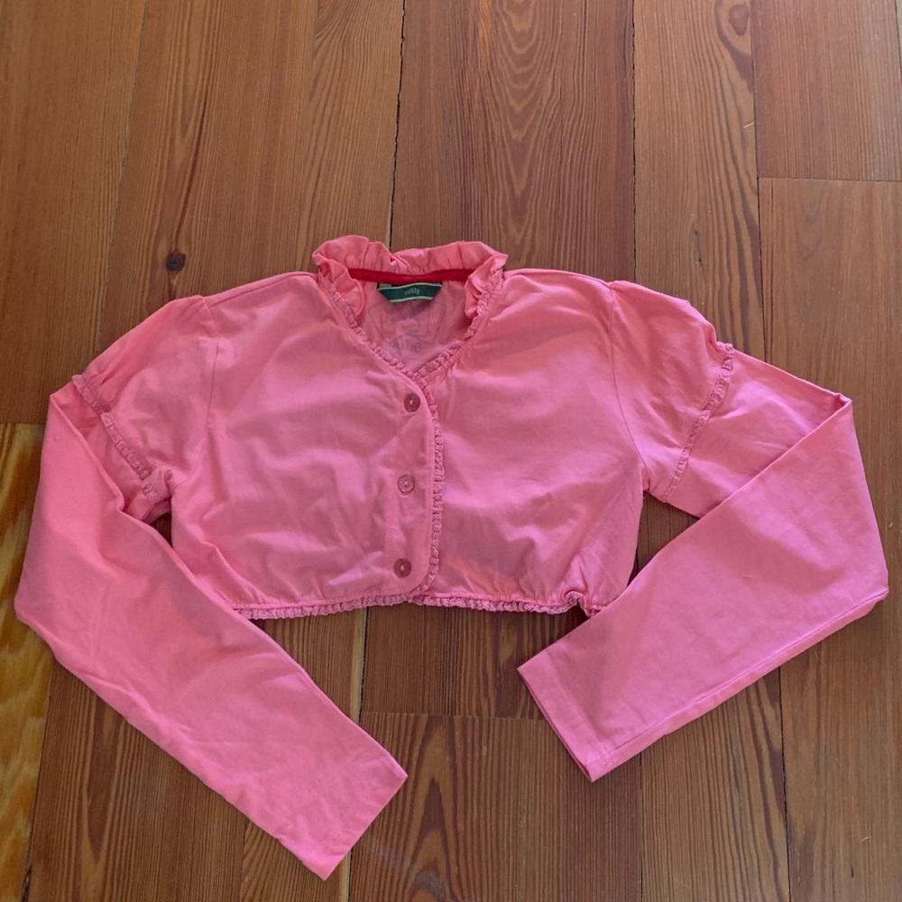 Oilily Girls Peach Bolero Jacket